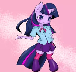 Size: 1120x1063 | Tagged: safe, artist:mabo3, derpibooru import, twilight sparkle, twilight sparkle (alicorn), alicorn, anthro, equestria girls, solo