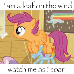 Size: 250x250 | Tagged: animated, balloon rainbow dash, bloom and gloom, cute, cutealoo, derpibooru import, edit, edited screencap, firefly (series), flying, loop, lucid dreaming, nyan dash, papyrus, safe, scootaloo, scootaloo can fly, screencap, serenity, this will end in tears, too soon
