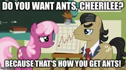 Size: 463x260 | Tagged: ants, archer (show), cheerilee, danger zone, derpibooru import, family appreciation day, filthy rich, malory archer, phrasing, quote, safe, screencap