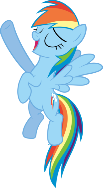 Size: 3283x6000 | Tagged: artist:slb94, beautiful, derpibooru import, i'll fly, pose, rainbow dash, safe, simple background, singing, solo, tanks for the memories, transparent background, vector