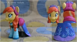 Size: 800x440 | Tagged: safe, artist:antych, derpibooru import, ponified, pony, anna, brushable, custom, frozen (movie), irl, photo, solo, toy