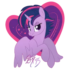 Size: 1000x1000 | Tagged: safe, artist:cluttercluster, derpibooru import, twilight sparkle, twilight sparkle (alicorn), alicorn, pony, alternate hairstyle, female, mare, punklight sparkle, solo