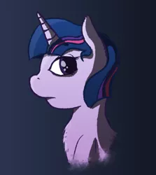 Size: 600x674 | Tagged: safe, artist:sandwichdelta, derpibooru import, twilight sparkle, twilight sparkle (alicorn), alicorn, pony, alternate hairstyle, female, mare, short mane, solo