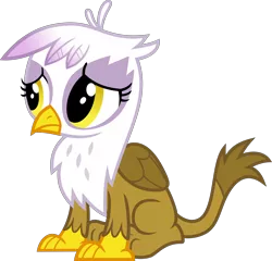 Size: 6000x5754 | Tagged: safe, artist:magister39, derpibooru import, gilda, gryphon, the lost treasure of griffonstone, absurd resolution, chickub, cute, gildadorable, image, li'l gilda, png, simple background, solo, transparent background, vector, younger