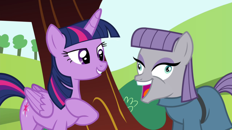 Size: 1280x720 | Tagged: safe, derpibooru import, edit, edited screencap, screencap, maud pie, twilight sparkle, twilight sparkle (alicorn), alicorn, pony, maud pie (episode), the cutie map, exploitable meme, faic, female, i didn't listen, image macro, mare, meme, nightmare fuel