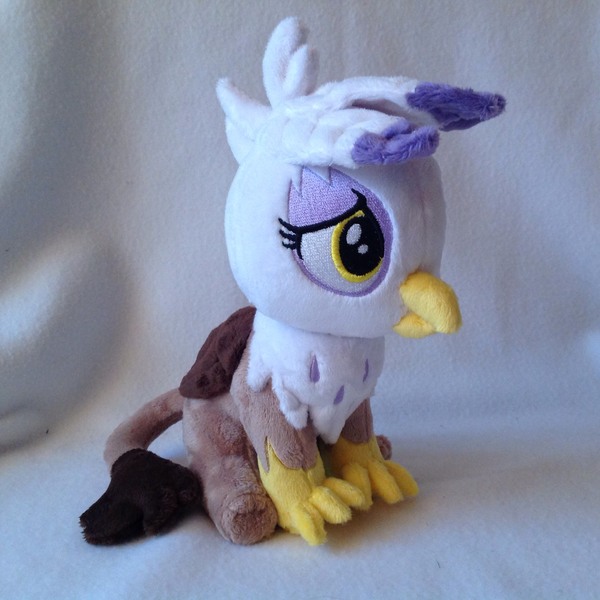 Size: 1936x1936 | Tagged: safe, artist:burgunzik, derpibooru import, gilda, gryphon, the lost treasure of griffonstone, chickub, cute, gildadorable, irl, li'l gilda, photo, plushie, that was fast, younger