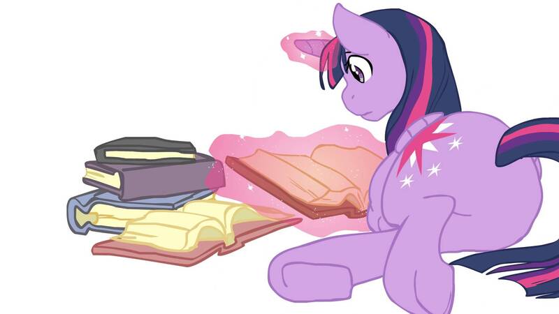 Size: 1920x1080 | Tagged: safe, artist:skitea, derpibooru import, twilight sparkle, twilight sparkle (alicorn), alicorn, pony, book, butt, female, mare, plot, reading, underhoof, wallpaper, youtube link