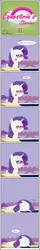 Size: 586x3700 | Tagged: safe, artist:zacatron94, derpibooru import, rarity, pony, comic, equestria's stories, faceplant, glasses, pointy ponies