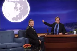 Size: 650x432 | Tagged: andy richter, conan o'brien, derpibooru import, mare in the moon, moon, nightmare moon, safe