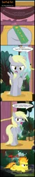 Size: 800x3964 | Tagged: safe, artist:toxic-mario, derpibooru import, derpy hooves, spitfire, pegasus, pony, comic:toxic-mario's derpfire shipwreck, comic, female, mare, pun, spitfire's hair is fire