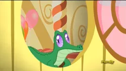 Size: 975x549 | Tagged: alligator, big lipped alligator moment, derpibooru import, gummy, gummy the deep thinker, male, safe, screencap, slice of life (episode), solo