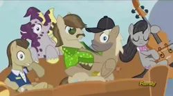 Size: 1277x708 | Tagged: crafty crate, dance fever, davenport, derpibooru import, hugh jelly, octavia melody, out of context, safe, screencap, slice of life (episode)