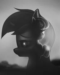 Size: 1024x1280 | Tagged: artist:shydale, black and white, bon bon, derpibooru import, grayscale, lyra heartstrings, monochrome, movie poster, parody, safe, slice of life (episode), sweetie drops, the girl with the dragon tattoo