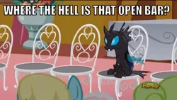 Size: 1000x562 | Tagged: caption, changeling, daisy, derpibooru import, flower wishes, image macro, kevin (changeling), meme, safe, sassaflash, screencap, slice of life (episode), text