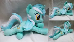 Size: 1600x919 | Tagged: artist:epicrainbowcrafts, beanie (plushie), derpibooru import, irl, lyra heartstrings, photo, plushie, safe, solo