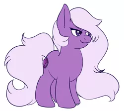 Size: 1800x1608 | Tagged: safe, artist:floots, derpibooru import, ponified, pony, amethyst (steven universe), gem, long mane, solo, steven universe