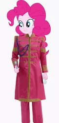 Size: 386x796 | Tagged: safe, derpibooru import, pinkie pie, equestria girls, party pooped, clothes, costume, pinko starr, reference, ringo starr, sgt. pepper's lonely hearts club band, solo, the beatles