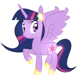 Size: 1600x1600 | Tagged: safe, artist:kaji-tanii, derpibooru import, twilight sparkle, twilight sparkle (alicorn), alicorn, pony, female, mare, solo