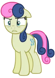 Size: 4900x6900 | Tagged: absurd resolution, artist:sofunnyguy, bon bon, bon bon is not amused, derpibooru import, floppy ears, reaction image, safe, simple background, slice of life (episode), sweetie drops, transparent background, unamused, vector