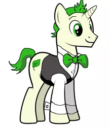 Size: 742x864 | Tagged: safe, artist:andrewtodaro, derpibooru import, ponified, pony, cilan, pokémon, solo