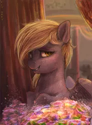 Size: 4000x5442 | Tagged: safe, artist:fly-gray, derpibooru import, derpy hooves, pegasus, pony, slice of life (episode), female, flameless fireworks, mare, solo