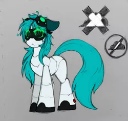 Size: 3307x3118 | Tagged: safe, artist:terror--bite, artist:the--cloudsmasher, derpibooru import, oc, oc:cloudsmasher, unofficial characters only, original species, pony, robot, robot pony, :<, floppy ears, looking at you, reference sheet, solo, weather control
