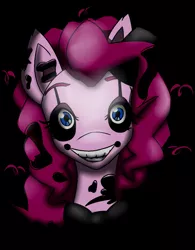 Size: 727x930 | Tagged: artist:fiji-firefox, derpibooru import, five nights at freddy's, five nights at pinkie's, grimdark, pinkie pie