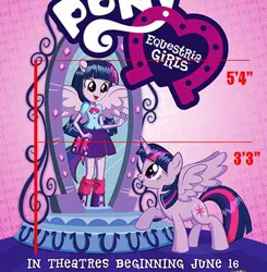 Size: 422x430 | Tagged: safe, derpibooru import, twilight sparkle, twilight sparkle (alicorn), alicorn, equestria girls, height, height difference, size comparison