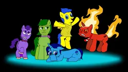 Size: 1191x670 | Tagged: safe, artist:asetkeyzet, derpibooru import, ponified, pony, anger (inside out), disgust (inside out), emotions, fear (inside out), inside out, joy (inside out), pixar, sadness (inside out)
