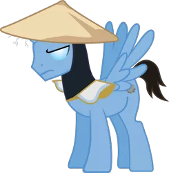 Size: 1009x1028 | Tagged: safe, artist:ah-darnit, derpibooru import, ponified, alicorn, pony, mortal kombat, raiden, raiden (mortal kombat), simple background, solo, transparent background, vector