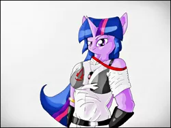Size: 2576x1936 | Tagged: anthro, artist:dark-firespirit, assassin's creed, clothes, costume, crossover, derpibooru import, gloves, jewelry, necklace, safe, shirt, solo, twilight sparkle