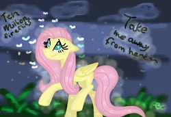 Size: 7000x4784 | Tagged: absurd resolution, artist:lynchristina, derpibooru import, firefly (insect), fluttershy, insect, safe, solo