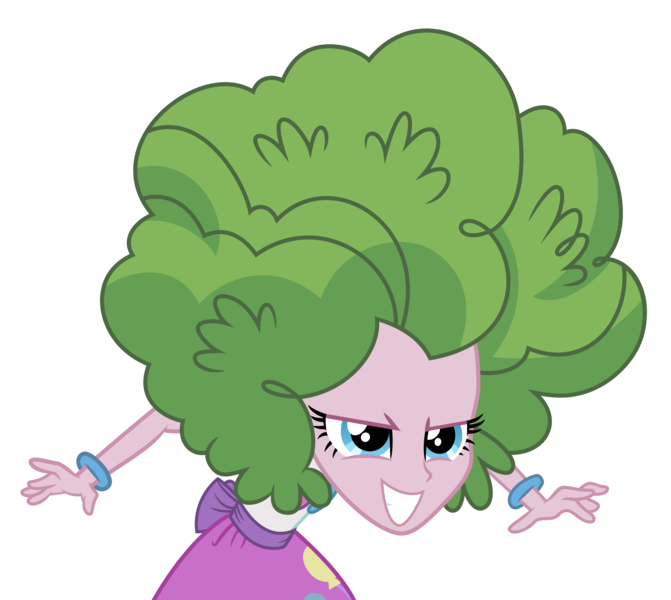 Size: 4000x3576 | Tagged: safe, artist:ivacatherianoid, derpibooru import, pinkie pie, equestria girls, friendship games, pinkie spy (short), absurd resolution, afro, bush, canterlot high, simple background, solo, spy, transparent background, vector