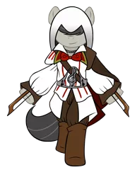 Size: 4000x5143 | Tagged: artist:kloudmutt, artist:shelmo69, assassin's creed, derpibooru import, octavia melody, safe, solo