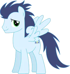 Size: 996x1059 | Tagged: safe, artist:sketchmcreations, derpibooru import, soarin', pony, casual, inkscape, simple background, solo, transparent background, vector