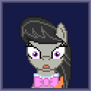 Size: 186x186 | Tagged: semi-grimdark, artist:herooftime1000, derpibooru import, octavia melody, octavia in the underworld's cello, abuse, angry, animated, eyes closed, floppy ears, frown, glare, gritted teeth, open mouth, pixel art, strangling, tavibuse, tongue out, wide eyes