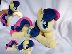 Size: 4608x3456 | Tagged: artist:epicrainbowcrafts, beanie (plushie), bon bon, derpibooru import, irl, photo, plushie, safe, solo, sweetie drops