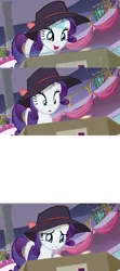 Size: 1920x4320 | Tagged: derpibooru import, exploitable meme, meme, rarity, rarity investigates, rarity's package, safe