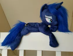 Size: 3880x2976 | Tagged: artist:epicrainbowcrafts, beanie (plushie), derpibooru import, irl, photo, plushie, princess luna, safe, solo