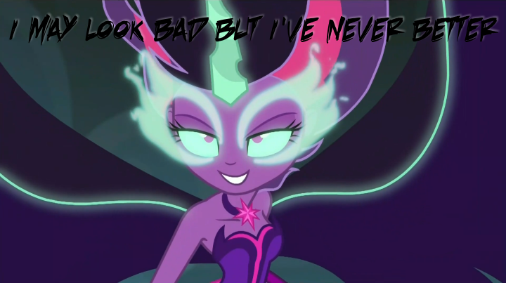 Size: 720x403 | Tagged: safe, derpibooru import, screencap, sci-twi, twilight sparkle, equestria girls, friendship games, caption, image macro, meme, midnight sparkle, midnight sparkle's lines, solo, text