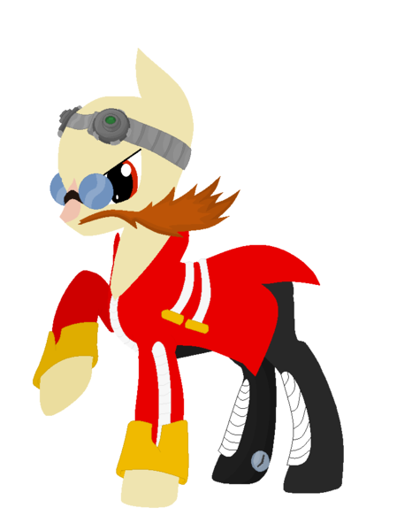 Size: 766x986 | Tagged: safe, artist:dragonloverartis, artist:k-ouha, derpibooru import, ponified, pony, doctor eggman, solo, sonic the hedgehog (series)