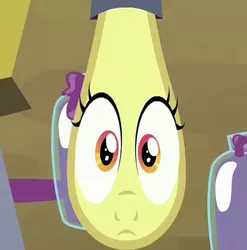 Size: 780x788 | Tagged: apple bloom, apple juice, brotherhooves social, cartoon physics, derpibooru import, drip, droplet, grape juice, "grape" moments in animation, great moments in animation, jar bloom, juice, liquid bloom, out of context, safe, screencap, solo, wat, what has science done