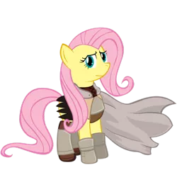 Size: 894x894 | Tagged: armor, artist:bouxn, crossover, derpibooru import, dragon's dogma, fluttershy, mercedes, safe, solo