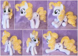 Size: 1499x1073 | Tagged: artist:buttercupbabyppg, beanie (plushie), derpibooru import, g1, g1 to g4, generation leap, irl, photo, plushie, safe, solo, surprise