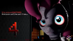 Size: 1191x670 | Tagged: animatronic, animatronic pony, artist:danj16, derpibooru import, five nights at freddy's, pinkie pie, safe, solo