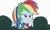 Size: 6052x3608 | Tagged: safe, artist:mlpcompilation, derpibooru import, rainbow dash, equestria girls, friendship games, pinkie spy (short), bush, clothes, high res, simple background, solo, spying, transparent background, vector