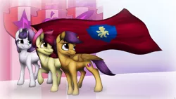 Size: 3840x2160 | Tagged: apple bloom, artist:lupiarts, crusaders of the lost mark, cutie mark, cutie mark crusaders, derpibooru import, safe, scootaloo, sweetie belle, the cmc's cutie marks