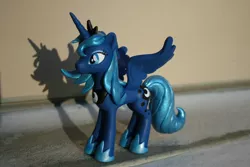 Size: 1920x1280 | Tagged: safe, artist:aufurfoxache, derpibooru import, princess luna, alicorn, pony, clay, custom, female, irl, mare, photo, princess, s1 luna, sculpture, solo