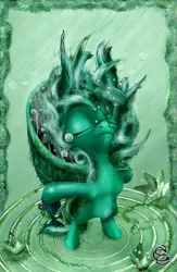 Size: 837x1280 | Tagged: dead source, safe, artist:miradge, derpibooru import, lyra heartstrings, pony, sea pony, unicorn, bipedal, eyes closed, female, mare, photoshop, seapony lyra, seashell, solo, underwater