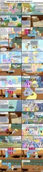 Size: 1282x5090 | Tagged: safe, derpibooru import, edit, edited screencap, screencap, amethyst star, apple bumpkin, apple cobbler, blossomforth, blueberry cloud, bon bon, carrot top, cherry berry, cloud kicker, cool star, crafty crate, daisy, derpy hooves, dizzy twister, doctor whooves, flower wishes, golden harvest, iron will, lemon hearts, lightning bolt, lily, lily valley, lucky clover, lyra heartstrings, meadow song, merry may, minuette, orange swirl, parasol, pinkie pie, rainbow dash, rainbowshine, roseluck, royal riff, sassaflash, sea swirl, seafoam, shoeshine, skyra, starburst (character), stardancer, sunny rays, sunshower raindrops, sweetie drops, time turner, twinkleshine, white lightning, earth pony, pegasus, pony, unicorn, comic:celestia's servant interview, applebuck season, dragonshy, feeling pinkie keen, green isn't your color, griffon the brush off, hurricane fluttershy, look before you sleep, putting your hoof down, sonic rainboom (episode), swarm of the century, the last roundup, apple family member, background pony, caption, comic, female, fight, flower trio, image macro, implied beating, interview, male, mare, meme, stallion, text, wall of tags